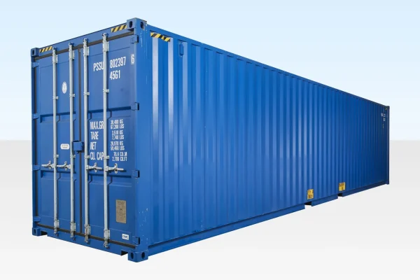 40ft High Cube Container – One Trip (9ft 6″ high)